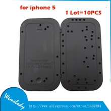 10 unids/lote herramientas de reparación de orificios para tornillos de distribución de memoria tornillo junta mat placa para iphone 5g 5