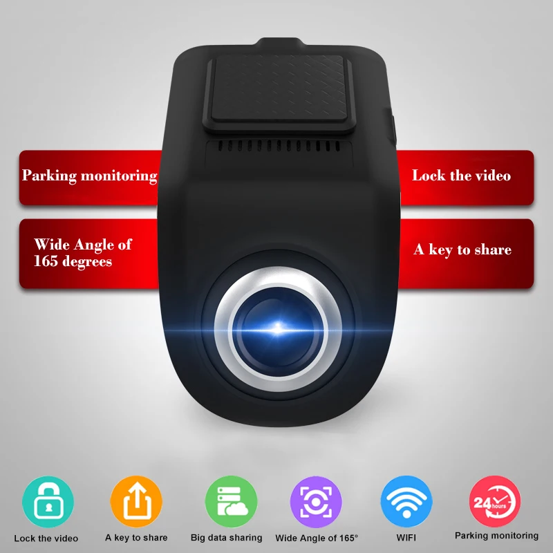 VicTsing 1080P Two-way Car WiFi ADAS Recorder Navigation FHD Car DVR Camera Video Recorder G-sensor USB Driving Recorder Android (16)