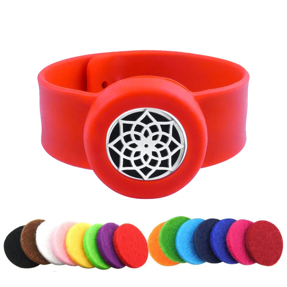 ZP-BS-main Silicone Diffuser Locket Bracelet - 