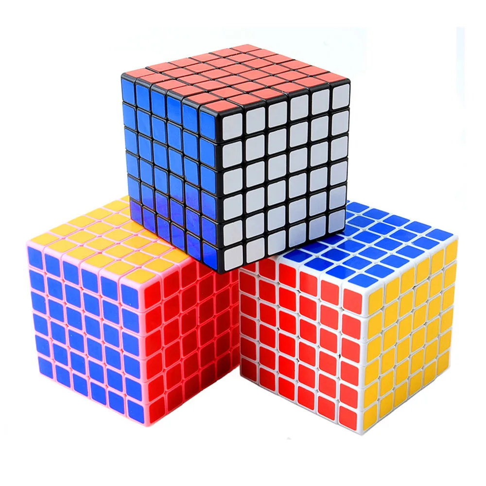 

Sheng Shou 6*6*6 Smooth Sticker Series 6*6*6 Magic Cubes Puzzle Speed Cube Educational Toys Gifts for Kids Children