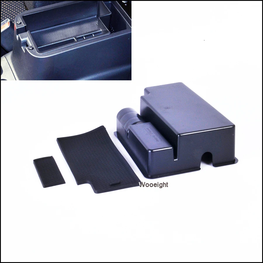 Car Central Armrest Storage Box Tray Storage Holder For Mitsubishi Outlander SPORT RVR ASX 2010 2011 2012 2013 2014 2015