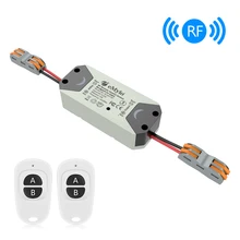 eMylo RF Switch Wireless Light Switch DC 5V 12V 24V 1 Way 433mhz Remote Control Switch RF Relay Module Smart Home Appliance 1pc eMylo RF Switch Wireless Light Switch DC 5V 12V 24V 1 Way 433mhz Remote Control Switch RF Relay Module Smart Home Appliance 1pc