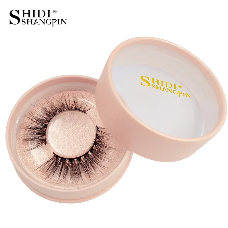 SHIDISHANGPIN 1 Pair mink eyelashes false eyelash 3d mink lashes natural long false eyelashes 1cm-1.5cm 1 box eyelash extension