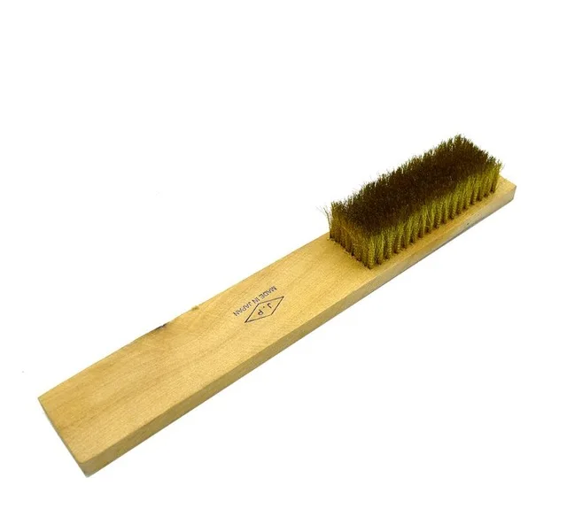 3 Row Soft Brass Bristal Brush for Jewelry Washing Clean Cleaning Jewelers Tool 