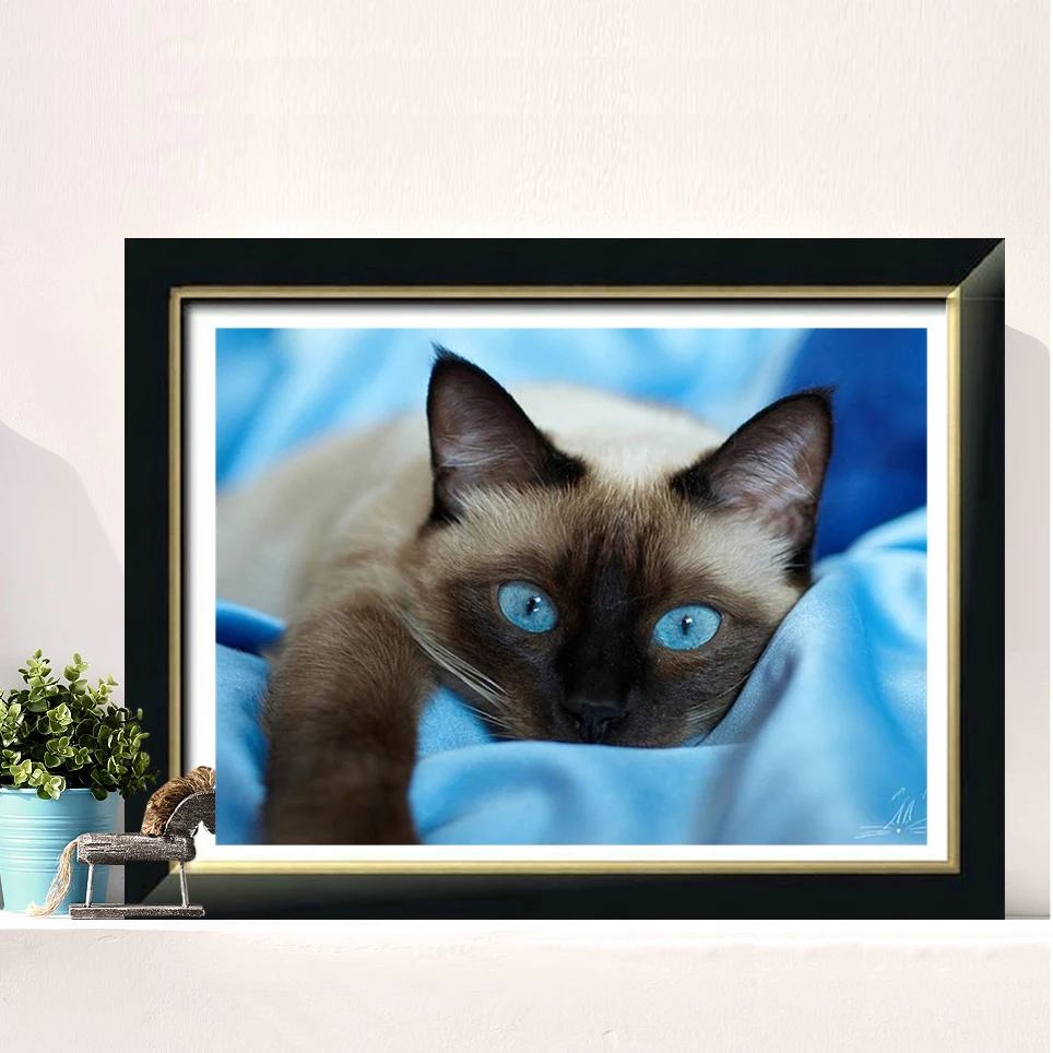 DIY 5D Diamond Painting kits Painted Cartoon Animals Mosaic Animal Cross stitch Embroidery Crafts Decoration Full diamond | Дом и сад