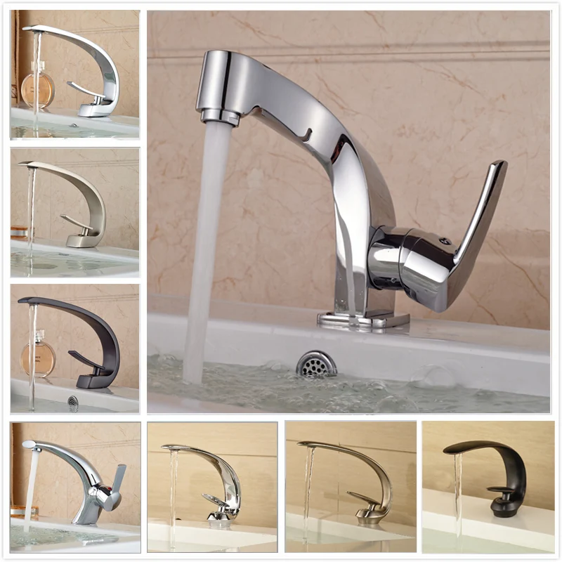 

Multiple Styles Many Colors Wash Basin Sink Countertop Faucet Deck Mounted Bathroom Taps