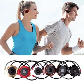 

MINI 503 Ear Hook Mini Sports Wireless Bluetooth Headset Hi-Fi Handsfree Stereo Earphone Headphone TF Card For MP3 Player