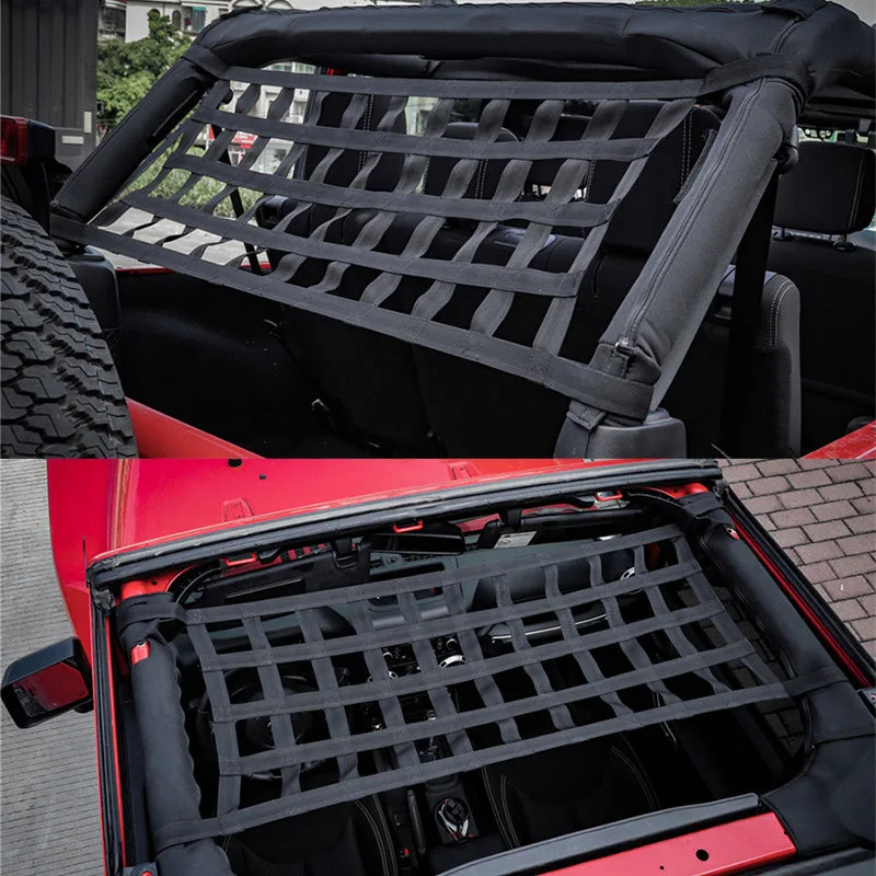 Тяжелых грузов на крыше Мягкая обложка Rest кровать-гамак для Jeep Wrangler JK 07-18 XR657