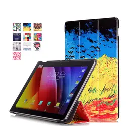 Закаленное Стекло Экран Protector + искусственная кожа Чехол для Asus ZenPad 10 z300 Z300C Z300CL Z300CG z300cnl 10.1" планшеты