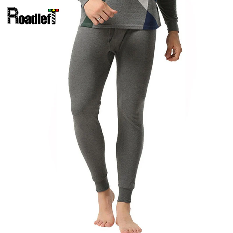 2017 Autumn Winter New Cotton Thermal Underwear Men Thin Warm Long