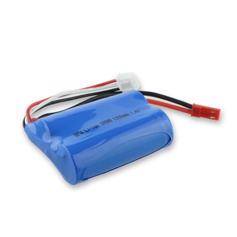 

7.4V 1100mAh Li-Po Helicopter Battery for UDI U12 Huanqi HQ827B QS8004 MJX T34 T10 T11 Syma S031G Spare Part Replacement