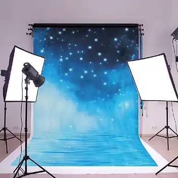 

DIY Wall Photography Backdrop Studio Photo Props Background Cloth Home Birthday Party Wedding Decoration Supplies Blue 210X150CM