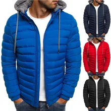 ZOGAA New Men Fashion Winter Parkas Coat Hooded Jacket Cotton Casual Warm Overcoat Streetwear Parka ZOGAA New Men Fashion Winter Parkas Coat Hooded Jacket Cotton Casual Warm Overcoat Streetwear Parka