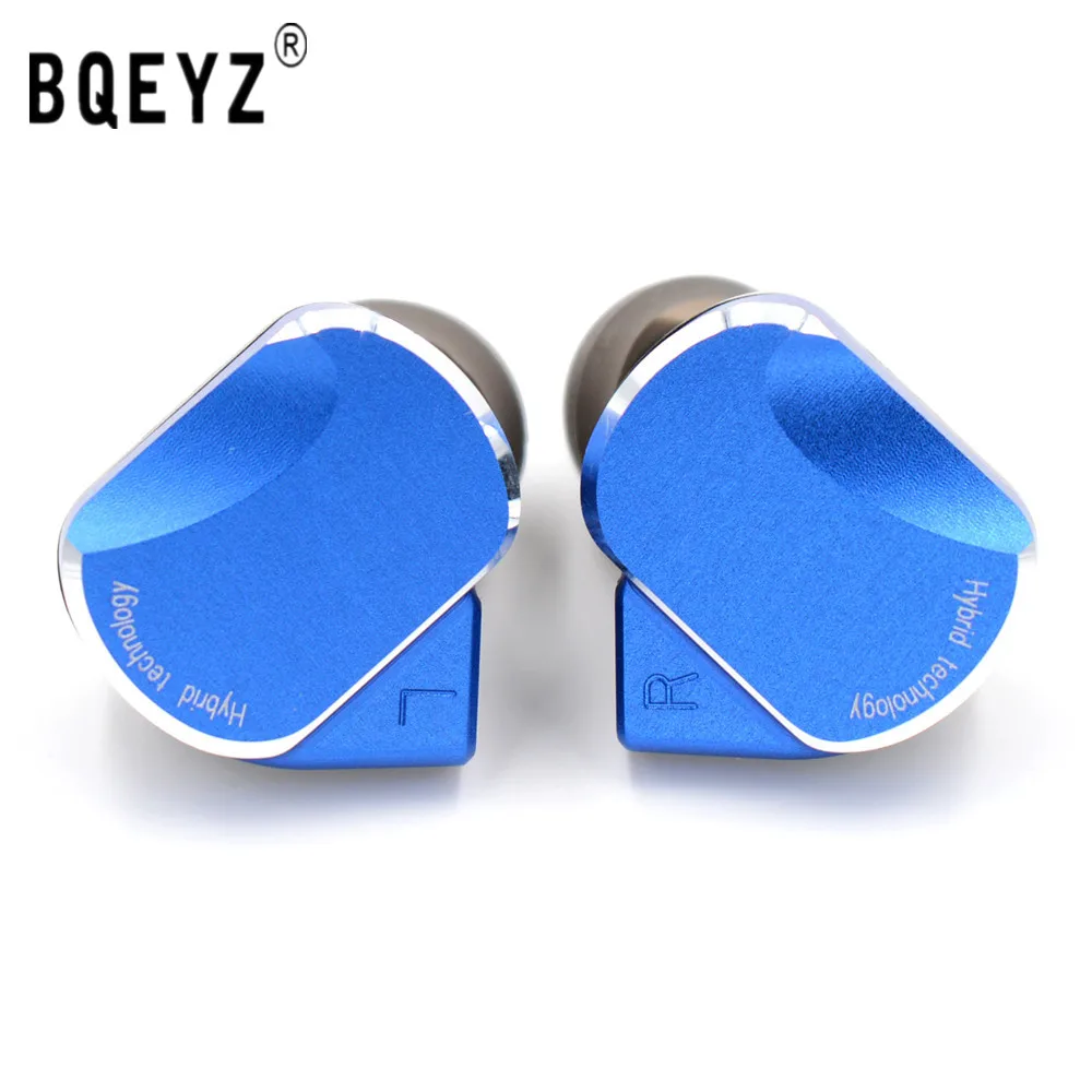 BQEYZ BQ3 3BA+2DD Hybrid In Ear Earphones Earbud HIFI Bass Monito Running Sport Headset Earbud Detachable Cable KC2\ZSN\AS10\V80