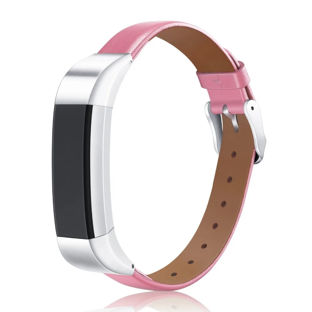 KINGBEIKE 100% Genuine Leather WatchBands For Fitbit Alta Smart Watch Band Replace Watch Bracelet Strap Accessories KINGBEIKE 100% Genuine Leather WatchBands For Fitbit Alta Smart Watch Band Replace Watch Bracelet Strap Accessories