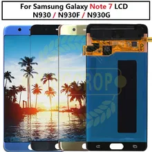Super AMOLED для samsung Note Fan Edition FE Note 7 N930F N935F ЖК-дисплей сенсорный экран дигитайзер сборка для samsung Note7 ЖК-дисплей