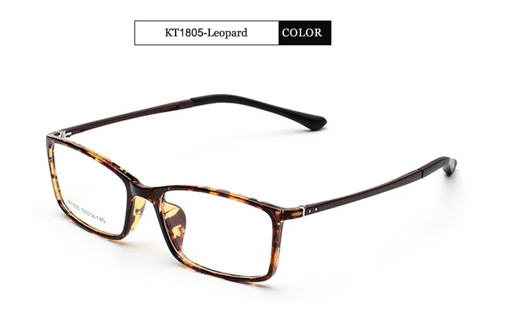 KOTTDO, легкость, фирменный дизайн, Женские оправы для очков, мужские очки, оптическая оправа, очки для очков - Цвет оправы: Leopard