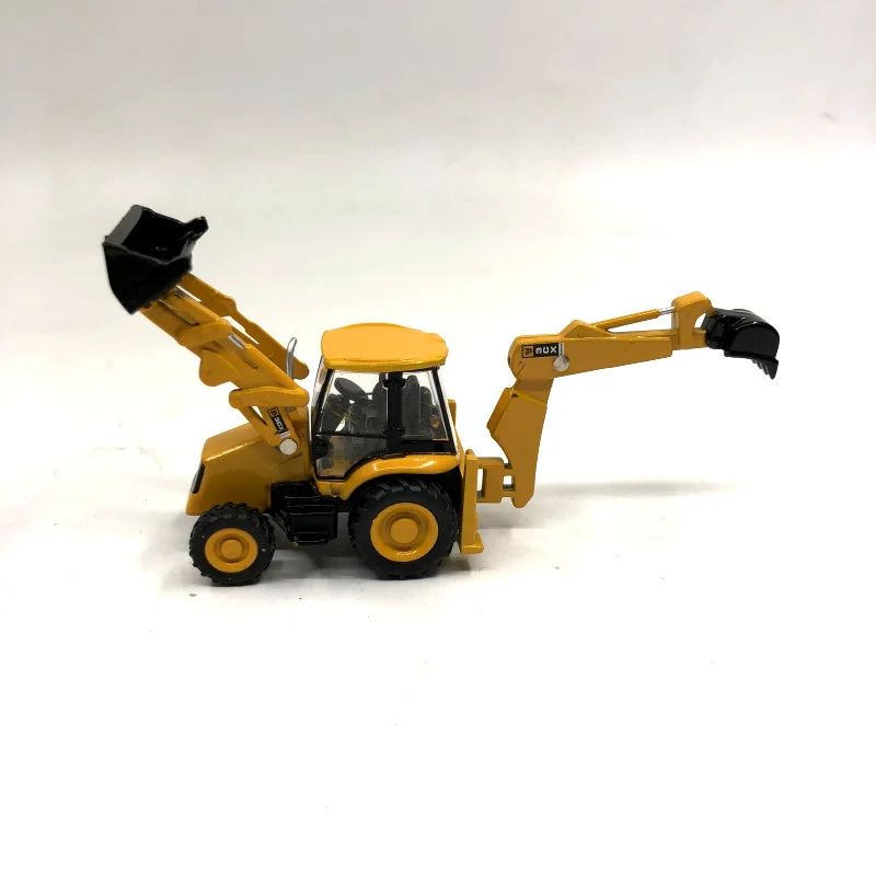 Специальный Литой Сплав 1: 87 Jcb3cx-4 t экскаватор-погрузчик сплав инженерный автомобиль салон девушка Тип детские игрушки