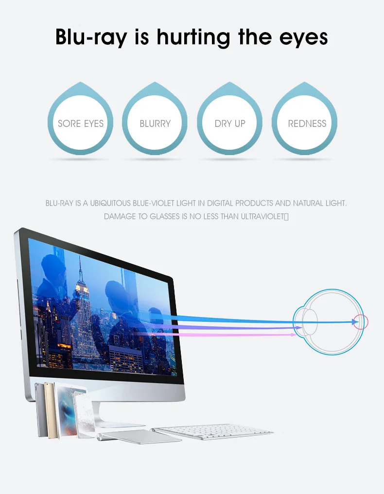 VCKA TR90, анти-синий светильник, очки для мужчин и женщин, очки для игр, очки для защиты компьютера, линзы, экран, UV400, ультра-светильник, очки