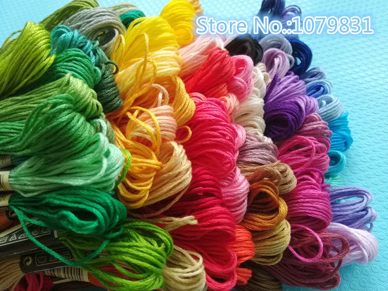 

100 different similar DMC Colors embroidery threads hand embroidery thread cross stitch thread
