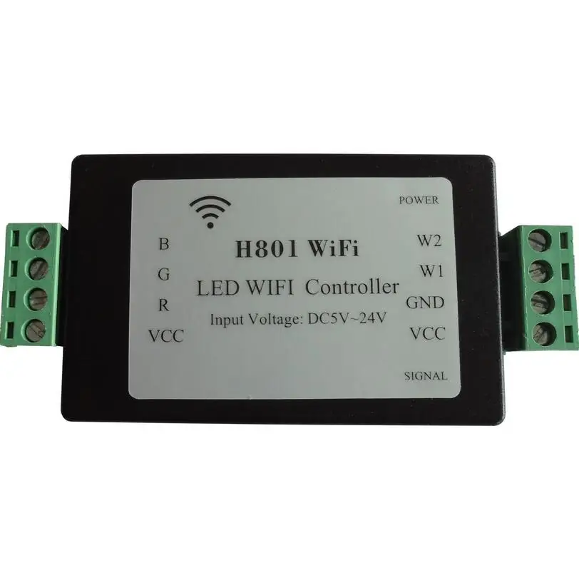 Светодиодная лента RGBWW Wi Fi контроллер диммер ESP8266 (управление WLAN на Android) 1 порт 200