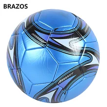 Ballon de Football en cuir taille 5, balles de compétition pour l'extérieur, entraînement officiel, Futebol, Voetbal