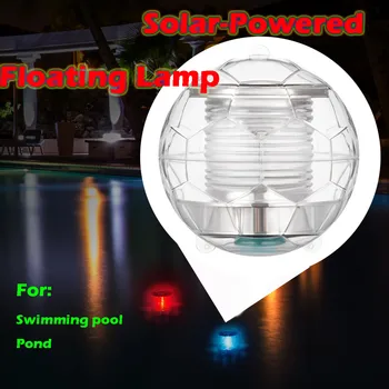 

Solar Floating Light Pond Light Waterproof Color Changing LED Solar Pool Light Night Light Lamp Solar-Powered Floating Lamp