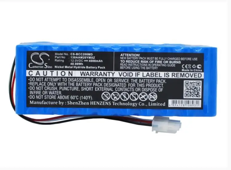 

Cameron Sino 4000mAh battery for BIONET Cardio 7 ECG Monitor M+ Touch 3000 EKG Cardiocare 2000 ECG Monitor GPHC132MOT