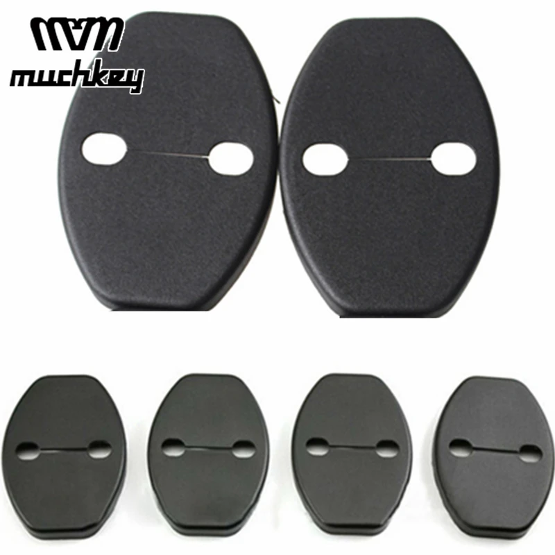 Lock Protective Cover Fit For VW JETTA MAGOTAN CC GOLF POLO GOLF Passat B4 B6 B7 Lavida Bora for Skoda AUDI Plastic 4pcs Per Set