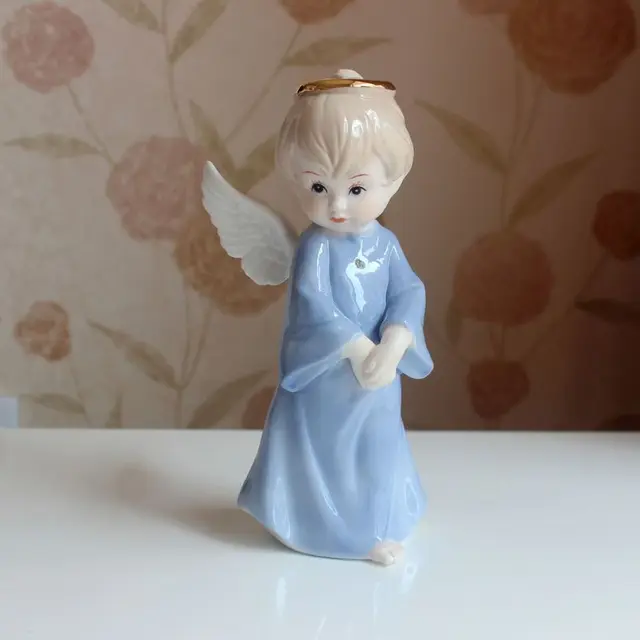 cute porcelain angel baby