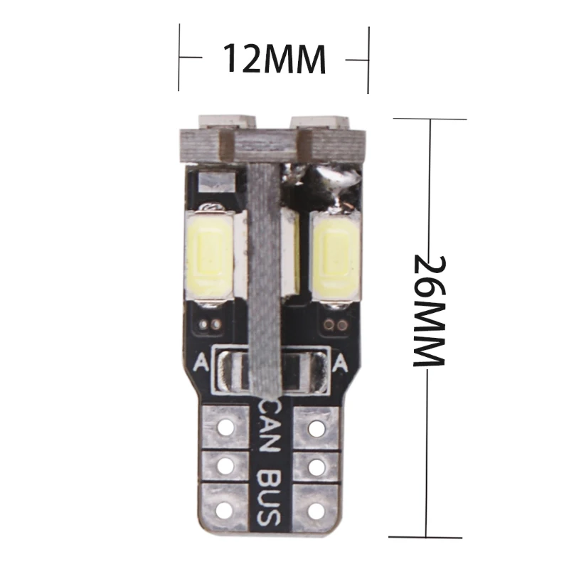 4 шт./лот автомобильные грузовые T10 W5W 194 5630 10SMD 10Led светильник Авто 5730 без ошибок лампа габаритный фонарь светильник чтения светильник 12v Подсветка салона