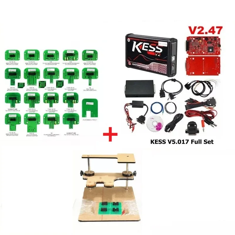 Kess v2.47 KTAG 7,020 Kess V2 V5.017 BDM Рамка KTAG BDM Адаптеры 22 шт. KTAG BDM зонд адаптеры для Kess v2 5,017 полный ЭБУ тюнинг