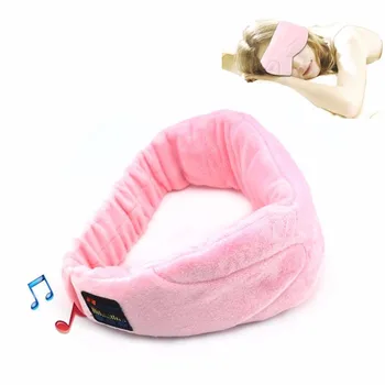 

Healthy Noise Cancelling Wireless Sleep Headphones Stereo 2.4GHz Bluetooth Headset For Listenting Music Answering Phone Eye Mask