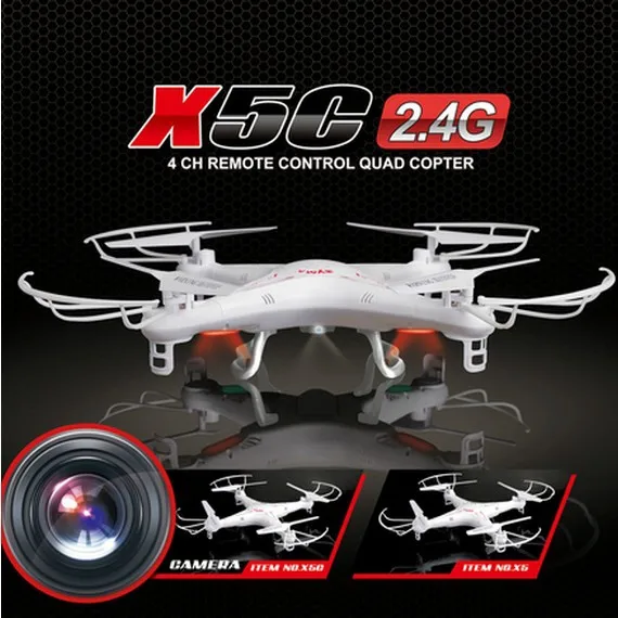 SYMA X5C X5 горячая Распродажа RC Drone вертолет квадрокоптер с дополнительным HD Камера дистанционного управления игрушки профессиональный X5C-1 FSWB