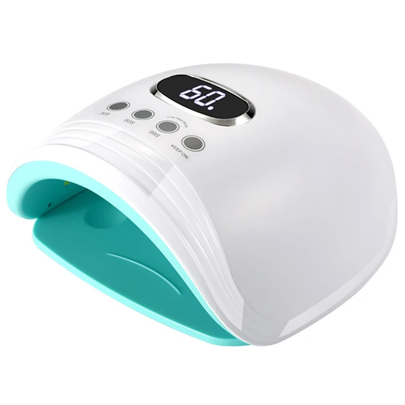 

60W 30 Led Uv Nail Lamp Dryer For Gel Polish For Sunuv Nail Dryer With 3 Timer Setting Sensor, Dual Light Source, Whitening Fu