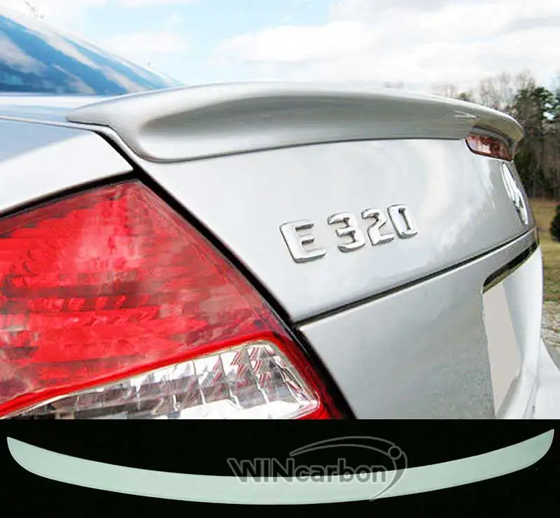 

UNPAINT AMG Style BOOT TRUNK SPOILER REAR WING fit for Mercedes BENZ E CLASS W211 2002-2009