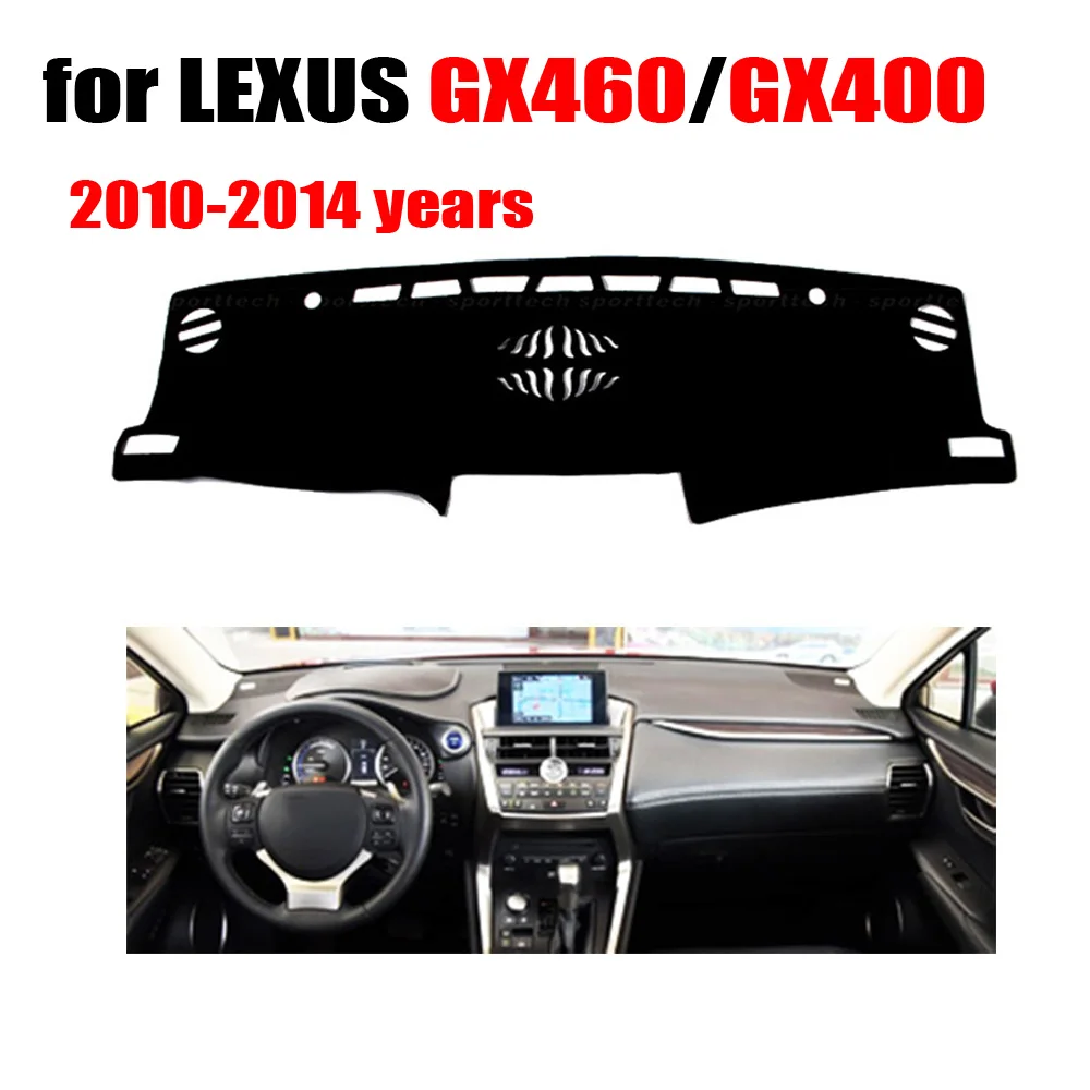 Автомобильный коврик для приборной панели RKAC LEXUS GX460 GX400 2010 2014 лет левосторонний