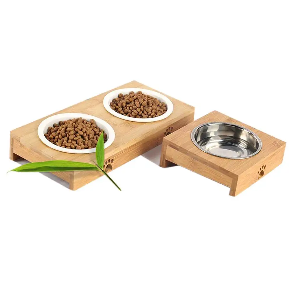 

Ceramic Dog Cat Bowls Travel Footprint Feeding Feeder Water Bowl For Pet Dog Cats Puppy Outdoor Food Dish Quick Delivery