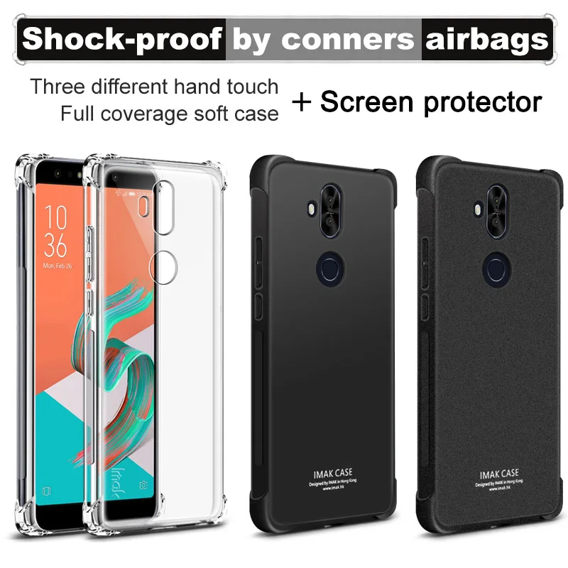 Версия с &quotвоздушной подушкой&quot для ASUS Zenfone 5 lite чехол 5Q ZC600KL защитой экрана IMAK