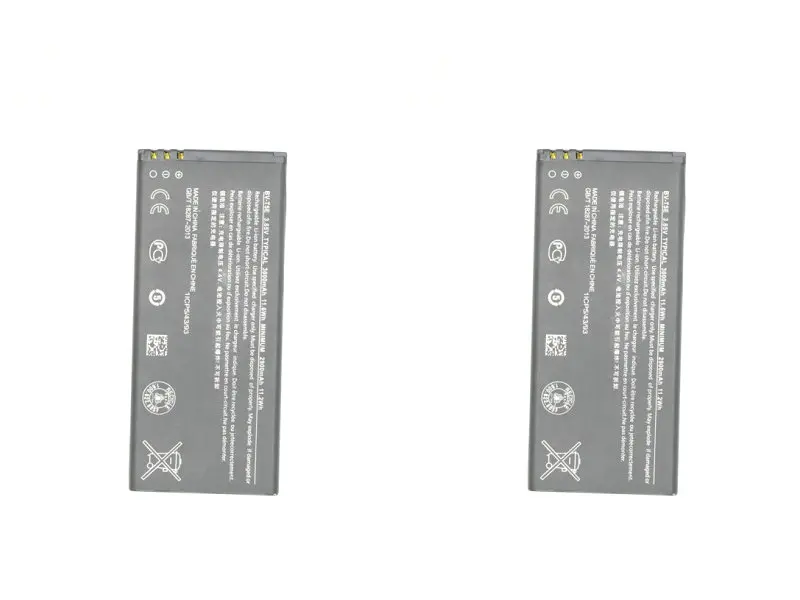 Аккумулятор Ciszean 2x3000 мАч/11 6 Вт/ч Сменный аккумулятор для Microsoft Lumia 950 BV T5E McLa BVT5E/BV RM