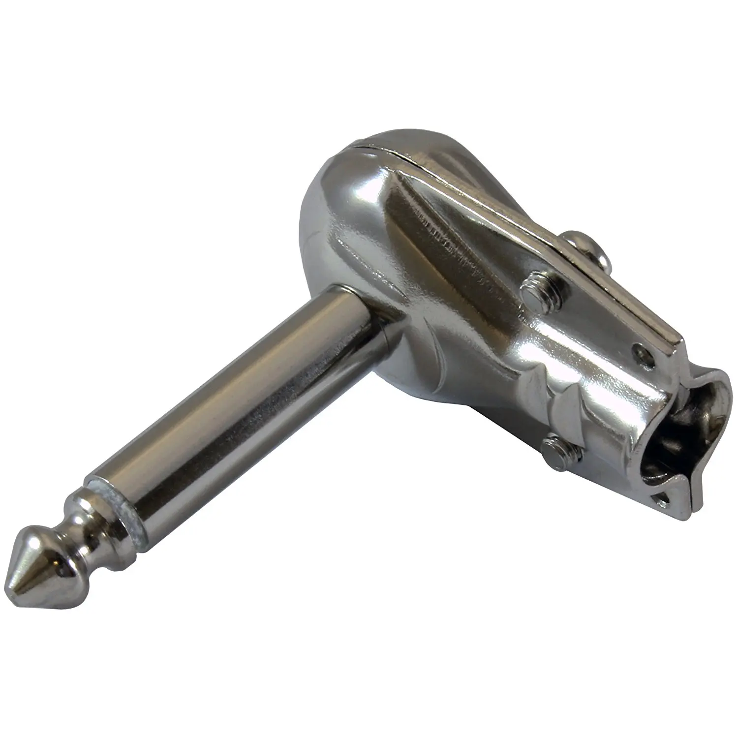 THGS 1/4 inch Right Angle Plugs TS Mono Flat Low Profile Pancake Style