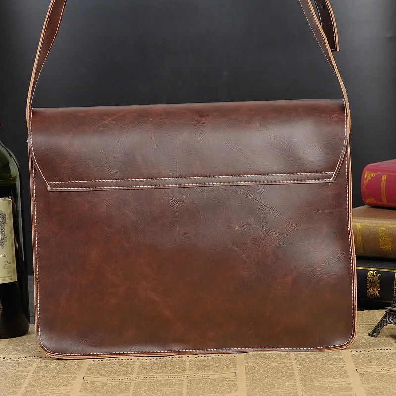Crazy Horse кожаный мужской портфель винтажные сумки на плечо классическая сумка для ноутбука от дизайнера бизнес сумки через плечо дорожные сумки