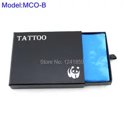 Шт. Бесплатная доставка 200 шт. пластик синий татуировки сумки крышка рукава питания машины MCO-B