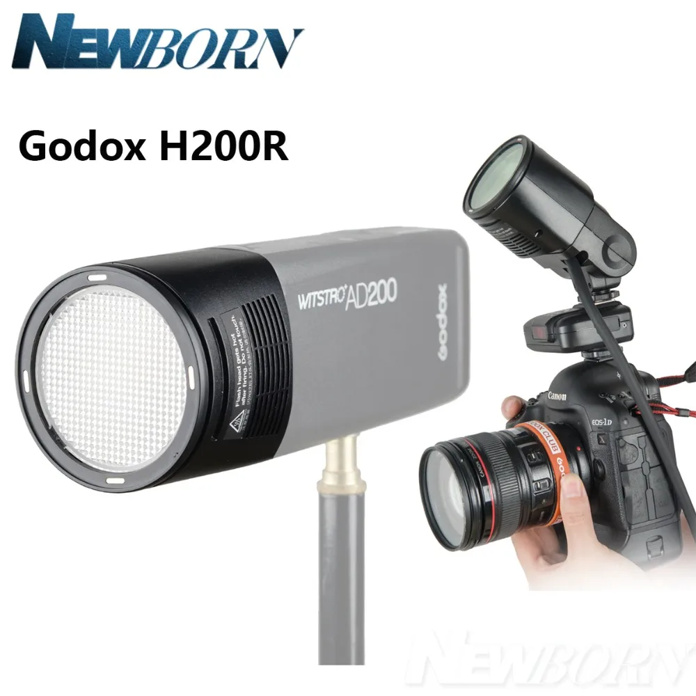 New Arrive!! Godox H200R Ring Flash Head Separation Extension Head