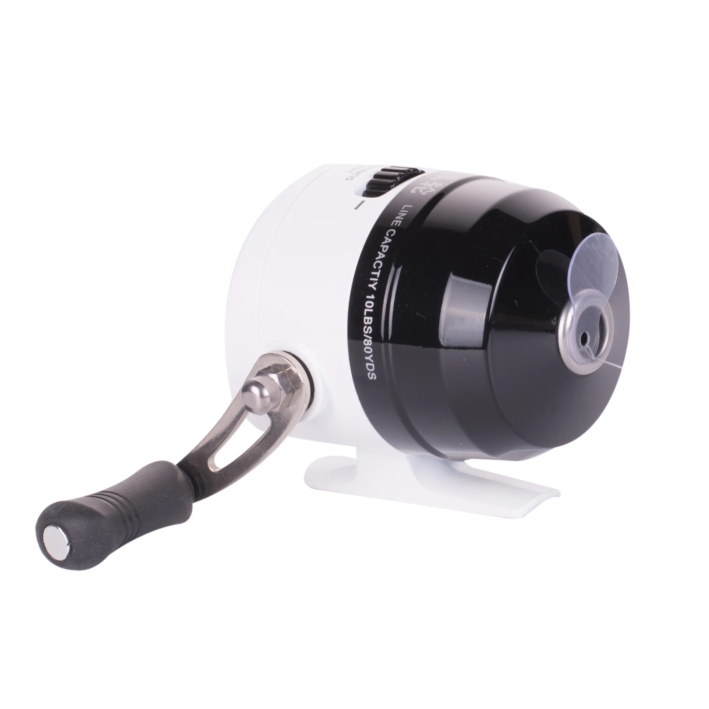 

Spinning Wheel Type Fishing Reel Mini Bow Slingshot Reel Wheel Catapult Hunting Shooting Aluminum Spincast Fishing Reel