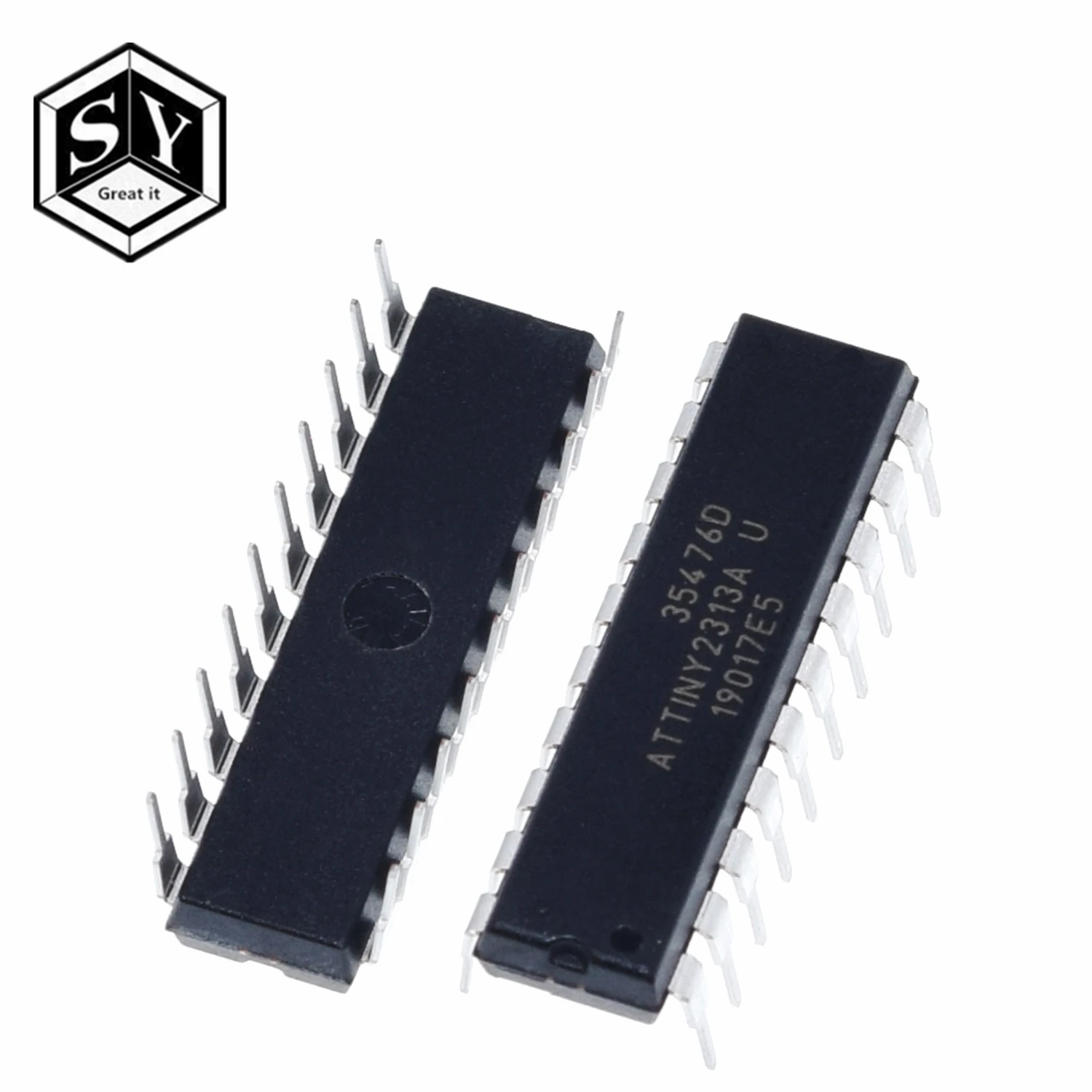 1 шт. ATTINY2313A-PU ATTINY2313 DIP20 MCU 8-битный ATtiny AVR RISC 2KB флэш-2,5 V/3,3 V/5 V 20-контактный разъем DIP