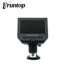 Eruntop 600X портативный 3.6MP цифровой микроскоп 4," lcd электронный HD видео микроскопы USB эндоскоп Лупа камера