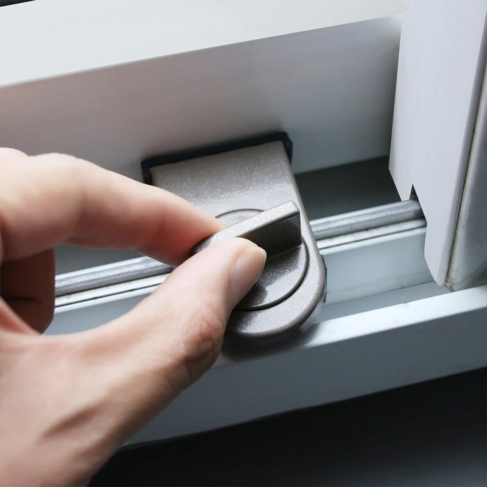 Baby Kids Sliding Sash Stopper Locks Straps Doors Security Anti