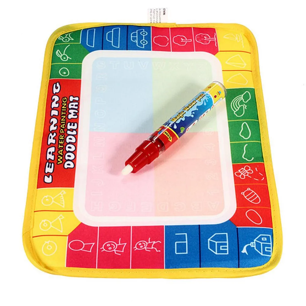 Bambini di Disegno Toys Acqua Colorata Disegno Mat Magic Pen Acqua Tavolo Da Disegno Stuoia Del Gioco Del Bambino Giocattoli Educativi Per I Bambini in