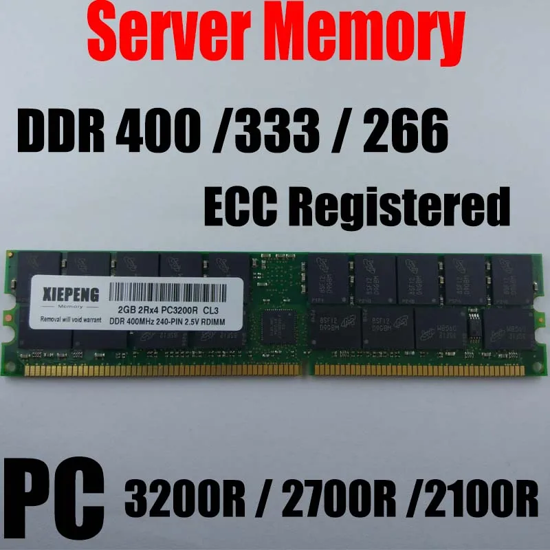 

for HP Workstation RP4440 ZX2000 xw6000 xw8000 xw9300 RAM 2GB DDR 400MHz PC2100 ECC REG 4GB PC2700R 333 PC3200 Registered Memory